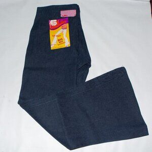 Vintage 70s USA Made Land Lubber Denim Lo-Cut Big Bell Bottom Jeans 34x31.5 NOS